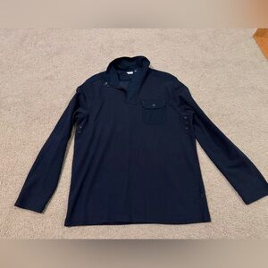 Calvin Klein Collection Dark Blue Pullover